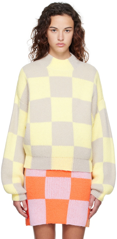 Photo: Stine Goya Yellow & Beige Adonis Sweater