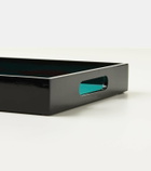 Les-Ottomans Seahorse lacquered wooden tray