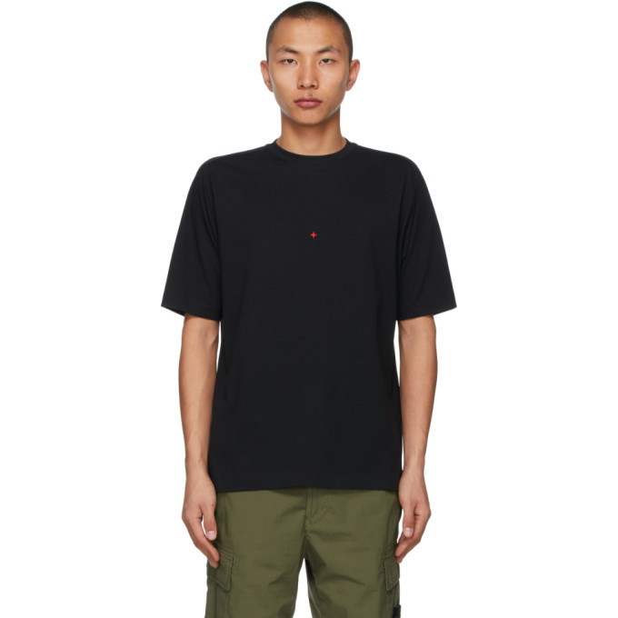 Photo: Stone Island Black Marina Seaqual® T-Shirt