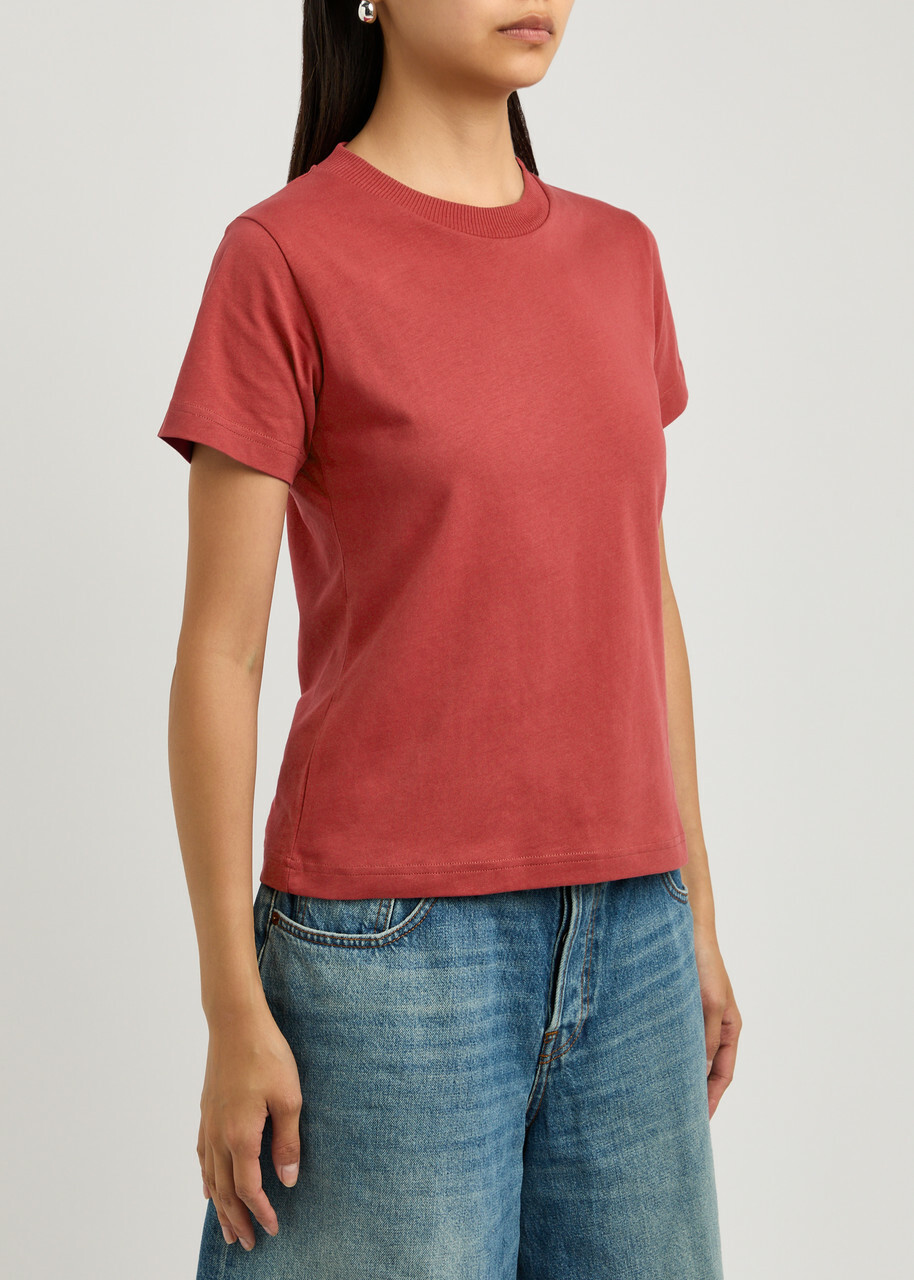 Haikure Coco Cotton T-shirt Burgundy