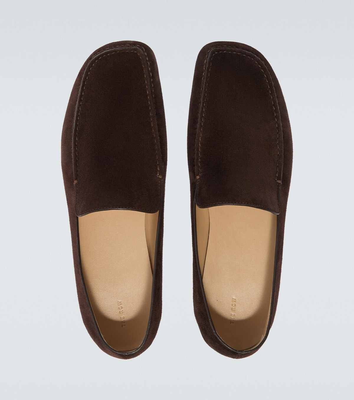 The Row Suede loafers