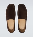 The Row Suede loafers