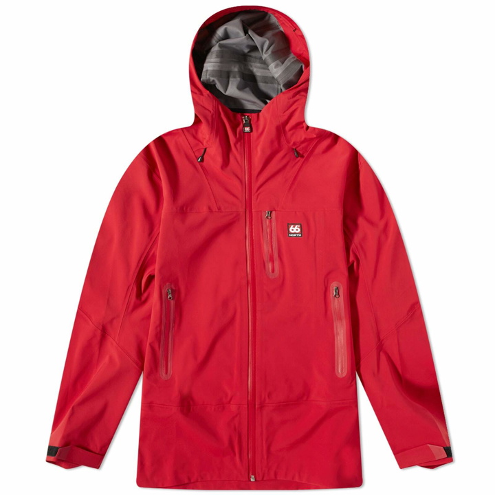 Photo: 66° North Men's Skaftafell Gore-Tex Infinium Jacket in Ripe Red