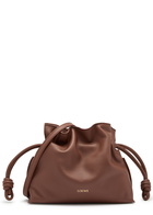 Loewe X Suna Fujita Flamenco Hamster Mini Leather Clutch - Brown - One Size