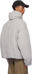 A. A. Spectrum Gray Malvern Down Jacket