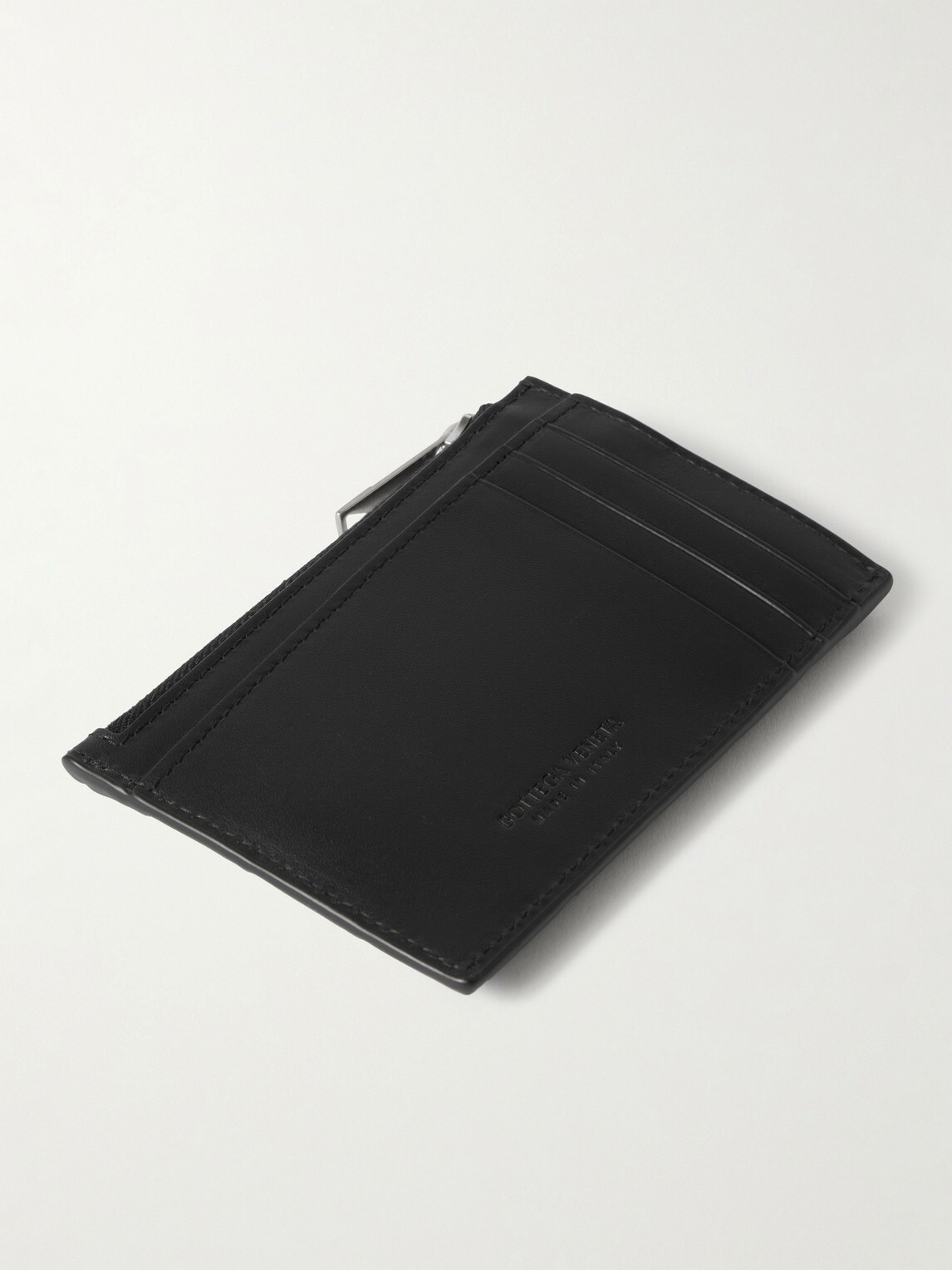 Bottega Veneta - Intrecciato Leather Zipped Cardholder
