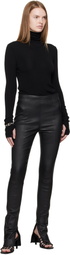 R2W Black Scott Turtleneck