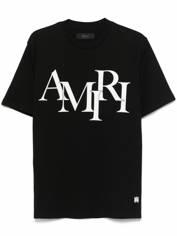 Photo: AMIRI Staggered Logo T-Shirt