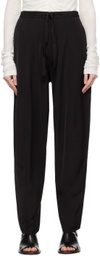 BITE Black Evening Belted Trousers