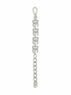 Dolce & Gabbana Silver-Tone DG Bracelet