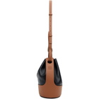 Loewe Black and Brown Balloon Bag