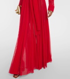 Norma Kamali Chiffon gown