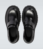 Balenciaga Tractor leather loafers