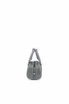 Diesel 1DR Dome - Small bowling bag in crystal Lurex - Crossbody Bags Womens in Black