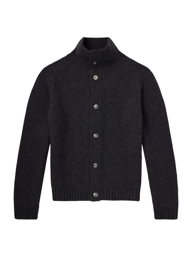 Photo: TOM FORD - Cashmere Cardigan - Gray