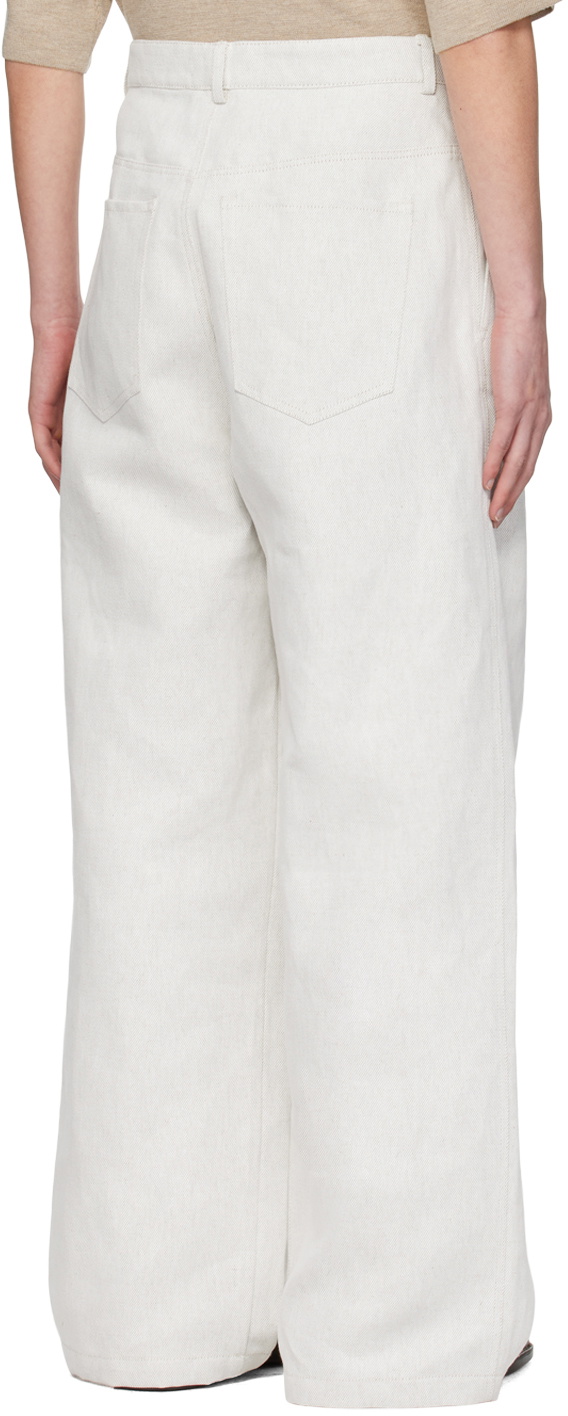 Mark Kenly Domino Tan Studio Beige Per Trousers