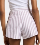 Vivienne Westwood Elle pinstripe cotton shorts