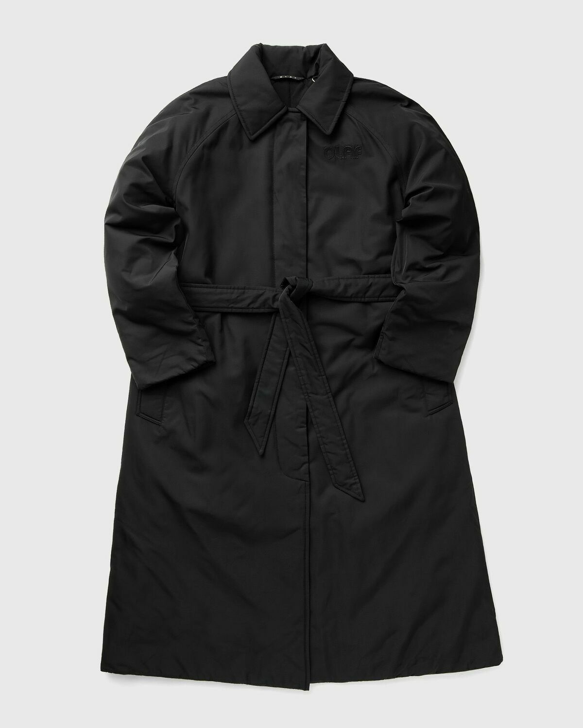 ØLÅF PADDED TRENCH COAT Black Women