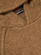 James Perse - Knitted Hoodie - Brown