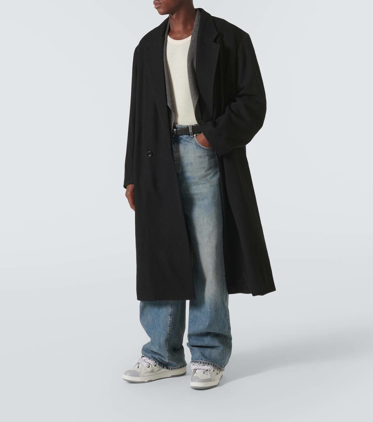 LANVIN スエードスカジャン Lanvin Curb suede sneakers Lanvin