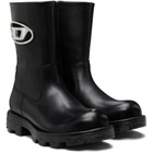 Diesel Black D-Hammer Ankle Boots