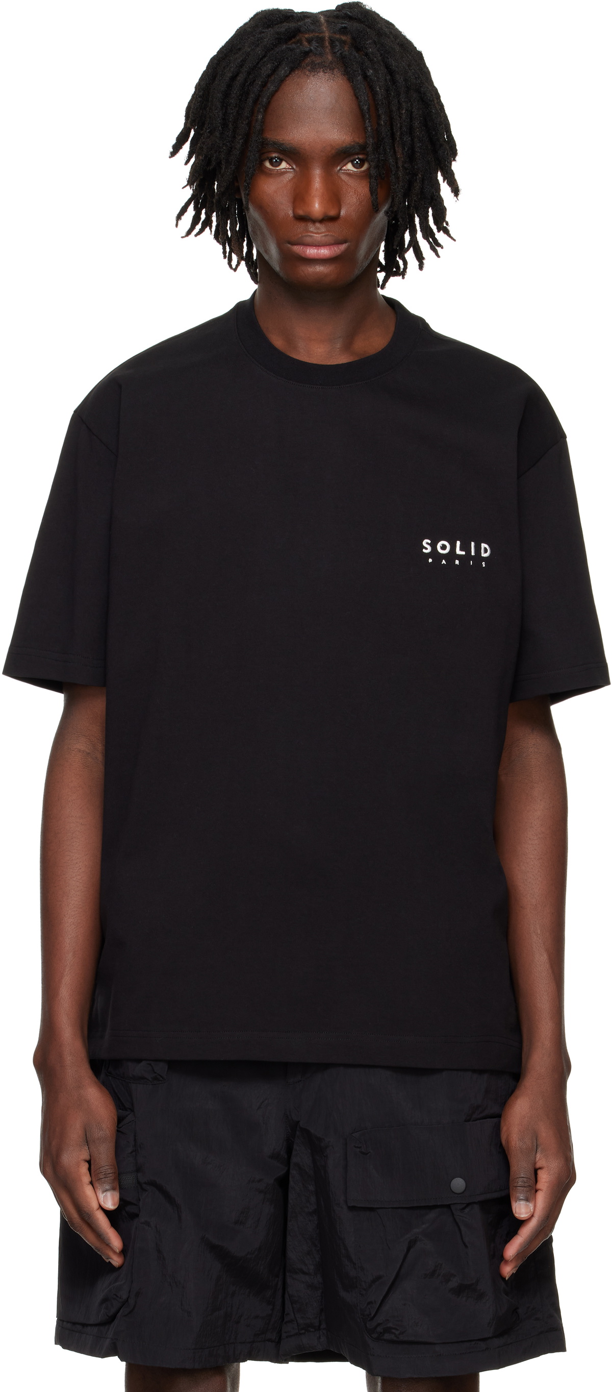 ★Solid Homme★ ホワイト 'Pastoral Fantasy' Tシャツ White 'Pastoral Fantasy' T-shirt by Solid Homme on Sale