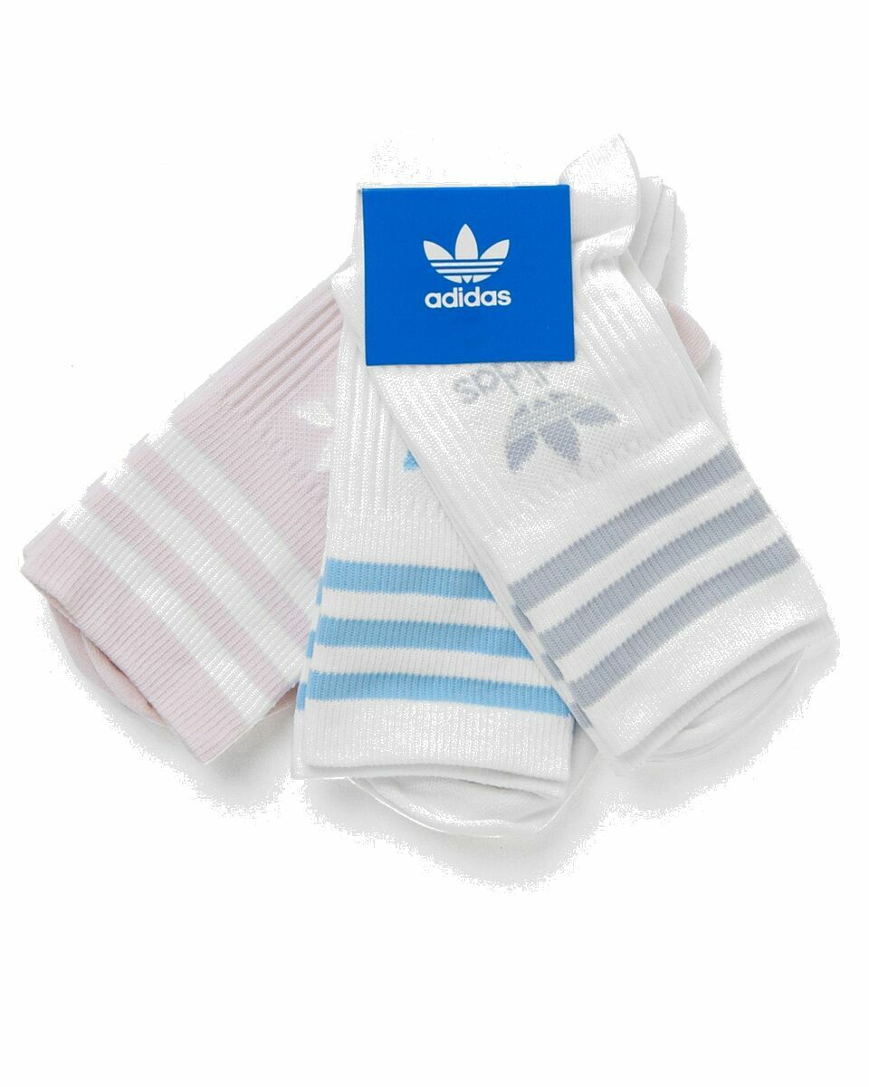 Photo: Adidas Mid Cut Crew Sock White - Mens - Socks