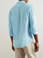 Hartford - Linen Shirt - Blue