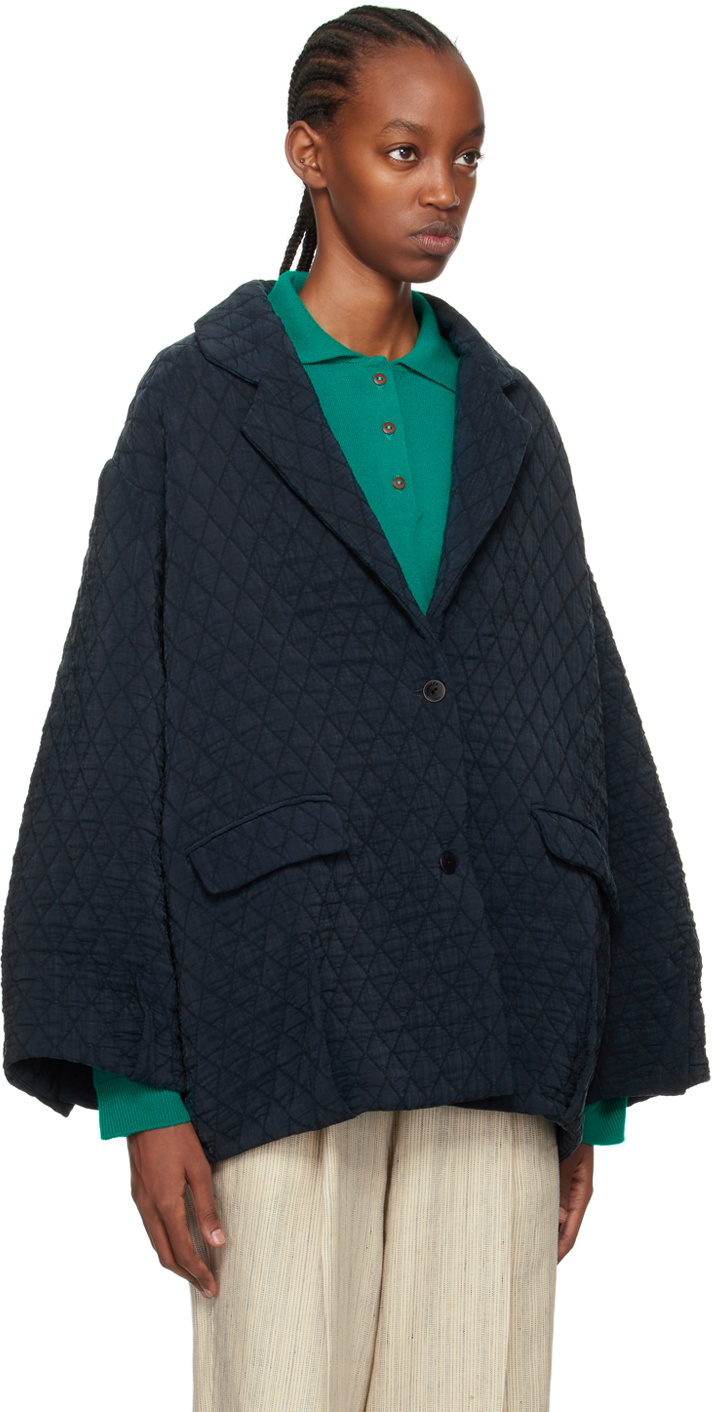 Cordera Navy Quilted Jacket CORDERA