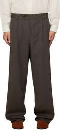 mfpen Taupe Patch Trousers