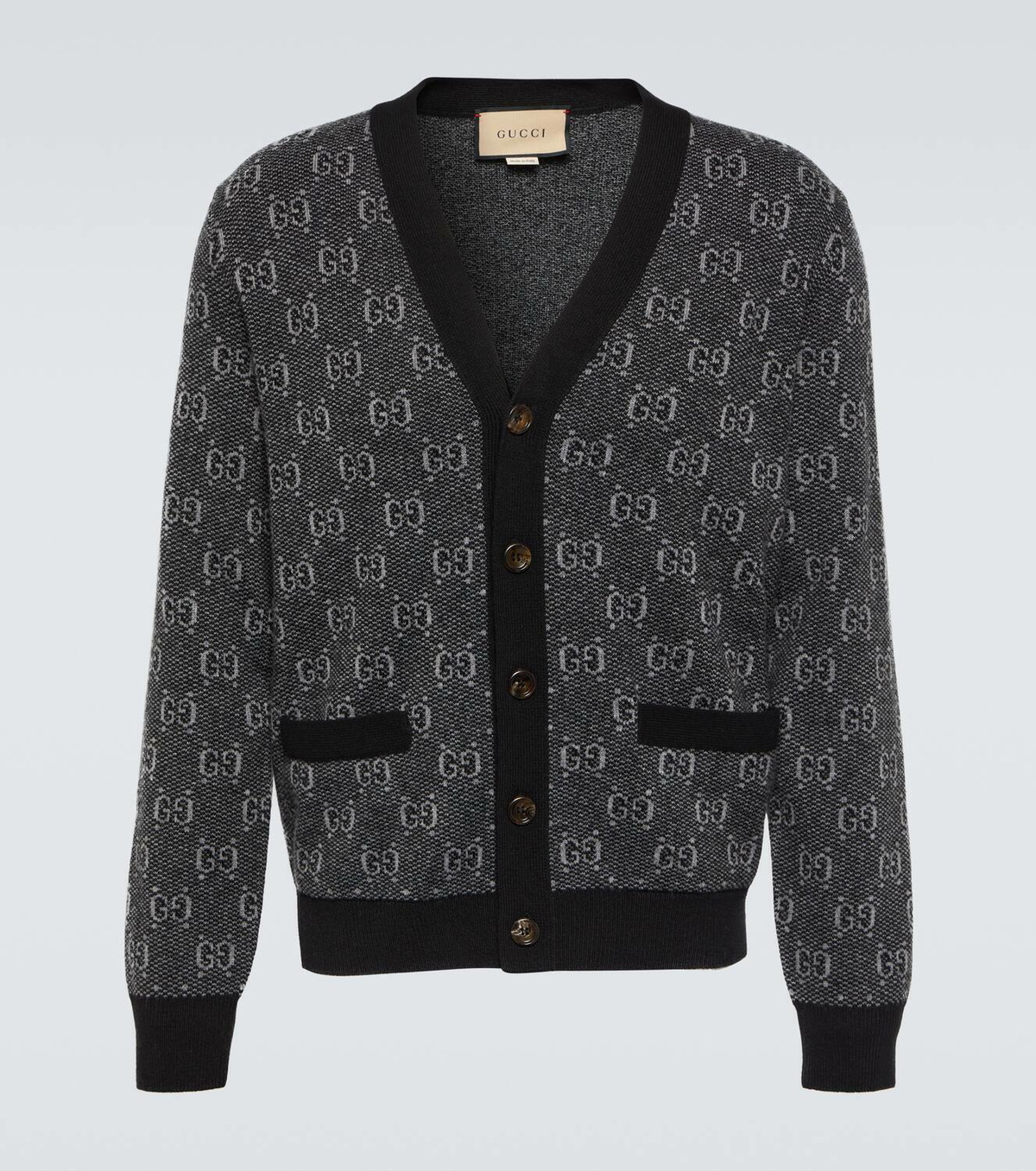 Gucci Jacquard wool cardigan Gucci