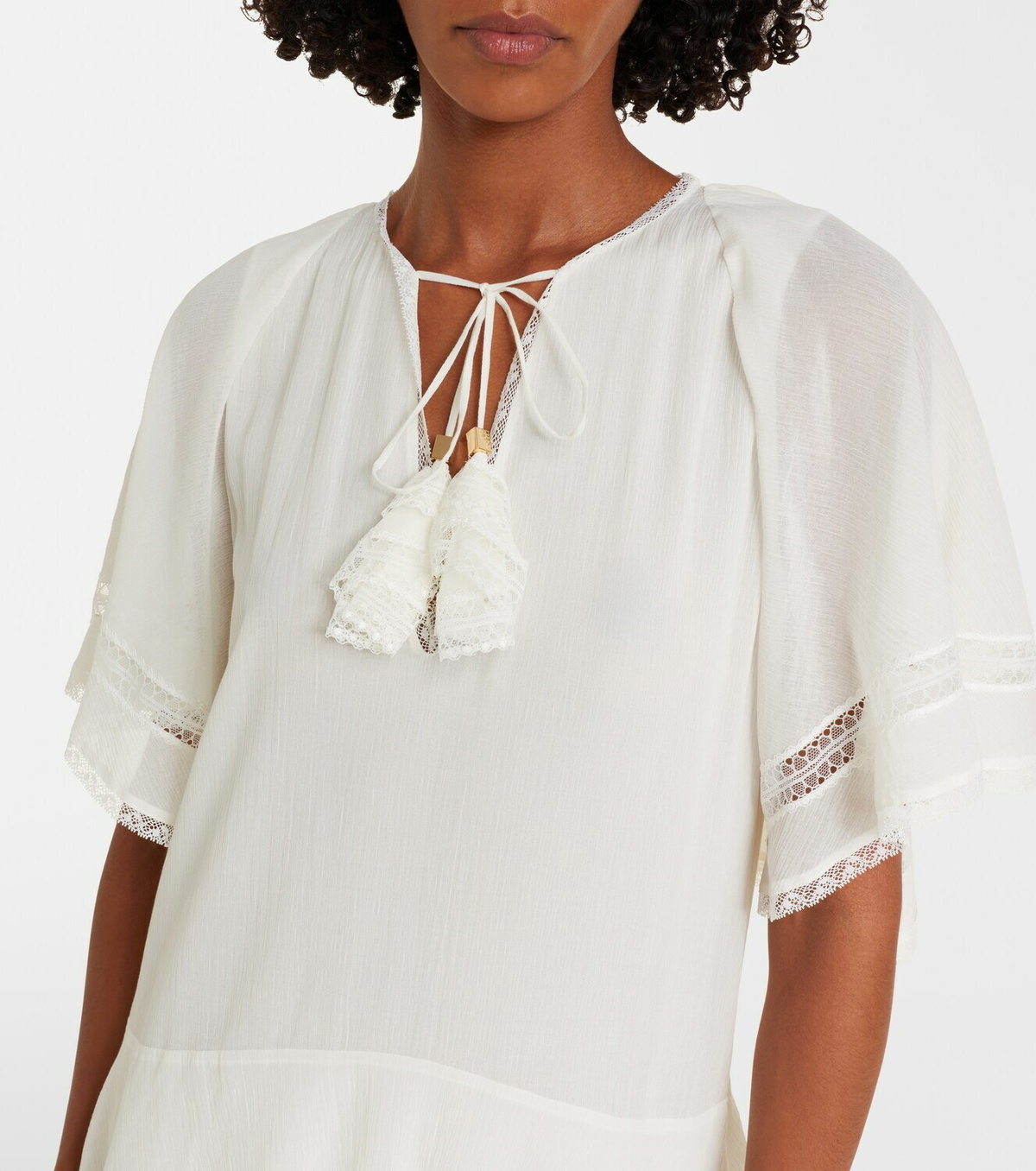 Dorothee Schumacher Dreamful cotton and silk midi dress