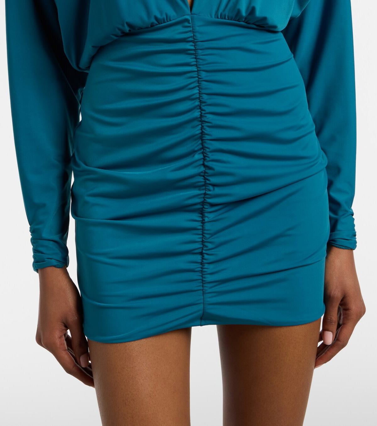 ViX Paula Hermanny Iris ruched minidress