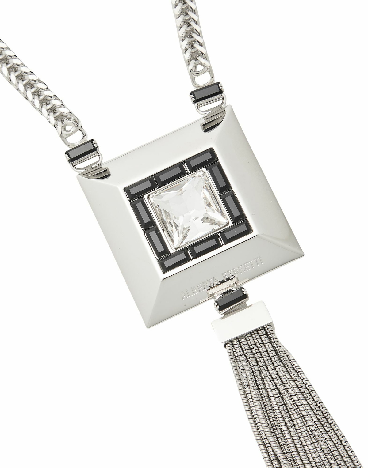 Alberta Ferretti Womens Necklace in Silver