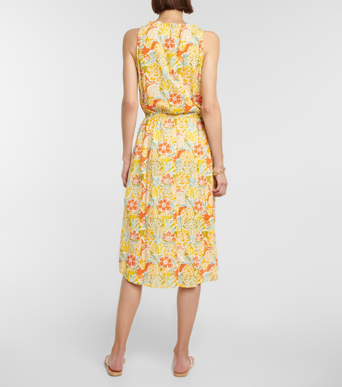 Velvet - Ramona printed midi dress