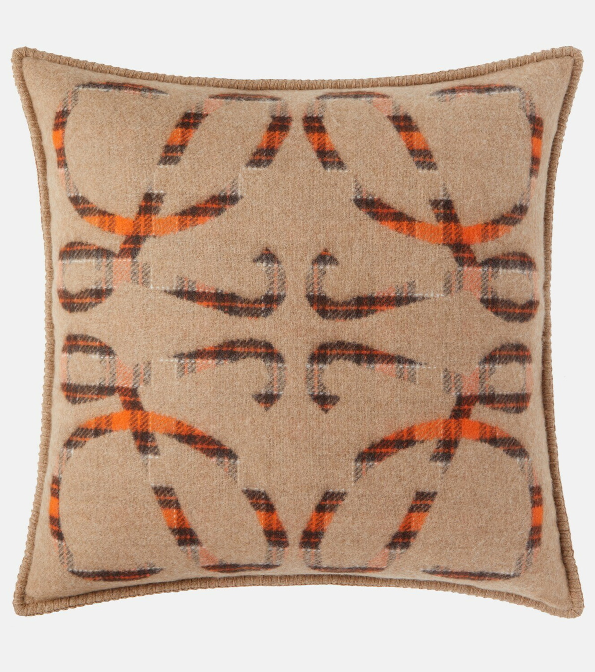 Loewe Anagram wool and cashmere cushion