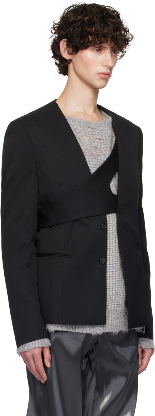 HELIOT EMIL Black Robur Blazer