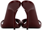 Paris Texas Burgundy Lidia Heeled Sandals