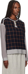 SC103 Navy Pitch Sweater