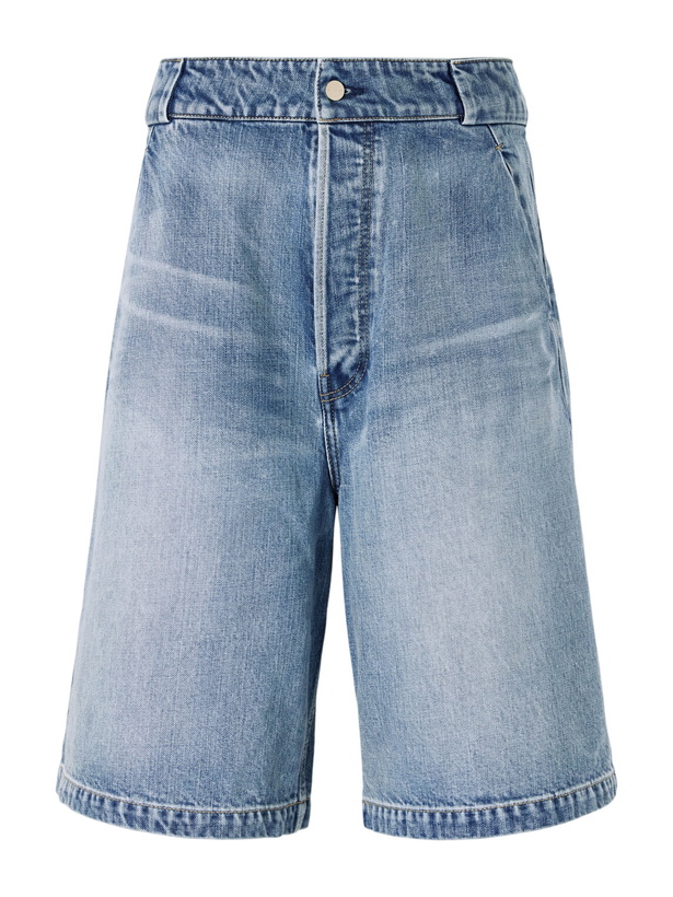 Photo: Fear of God - Utility Straight-Leg Denim Shorts - Blue