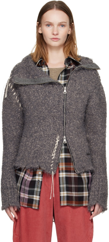 Photo: Andersson Bell Gray Harlow Damaged Knit Jacket