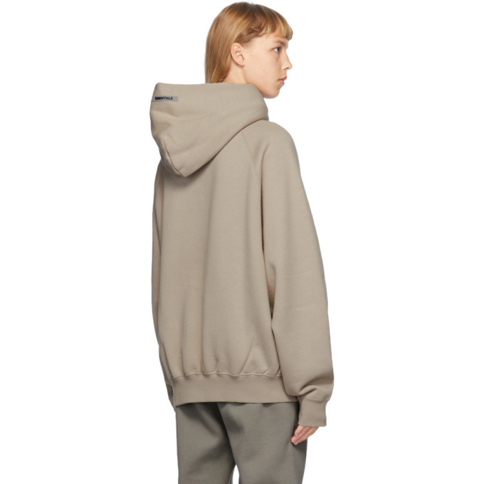 Essentials Taupe Heather Pullover Hoodie Essentials