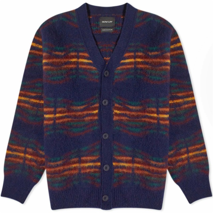 Photo: Howlin by Morrison Men's Howlin' Out Of This World Cardigan in Navy