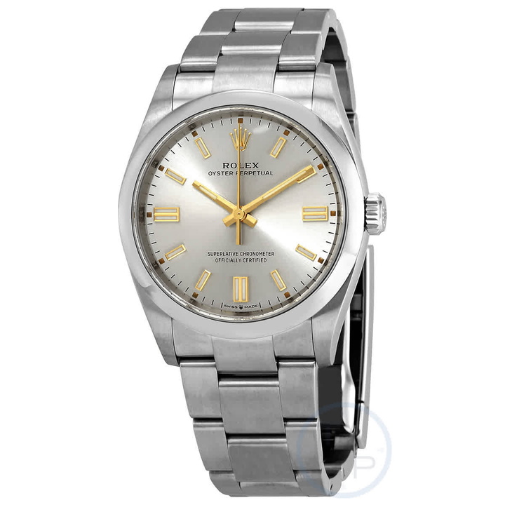 Photo: Rolex Oyster Perpetual 36 Automatic Chronometer Silver Dial Watch 126000SSO