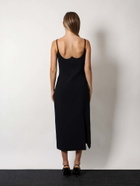 Versace Black Dress Womens Long Dress