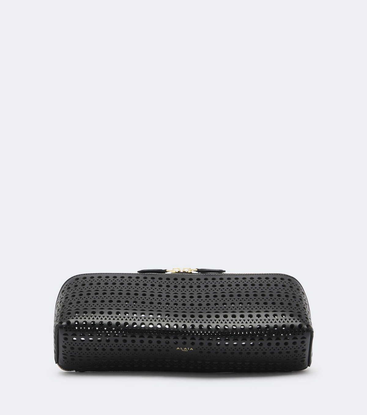 Alaïa Delta Vienne leather clutch