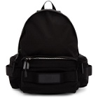 Juun.J Black Nylon Backpack