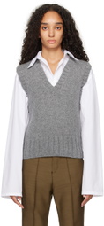YMC Gray Heidi Vest