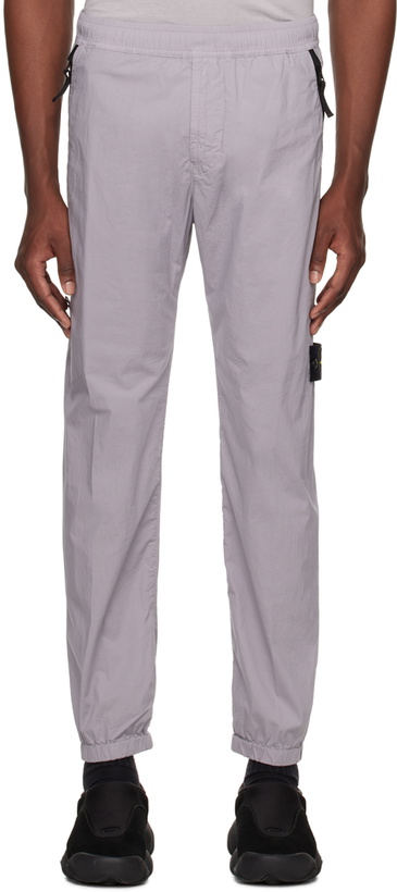 Photo: Stone Island Gray Patch Trousers