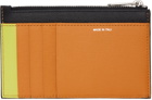 Paul Smith Black Colorblock Card Holder